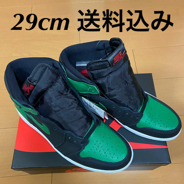 NIKE(ナイキ)の［送料込み］NIKE AIR JORDAN 1 PINE GREEN 29cm メンズの靴/シューズ(スニーカー)の商品写真