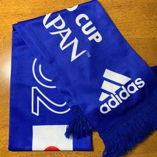 アディダス(adidas)の日韓W杯日本代表応援タオル(記念品/関連グッズ)