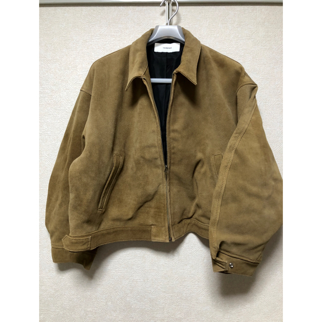 wonderland / suede drizzler jacket