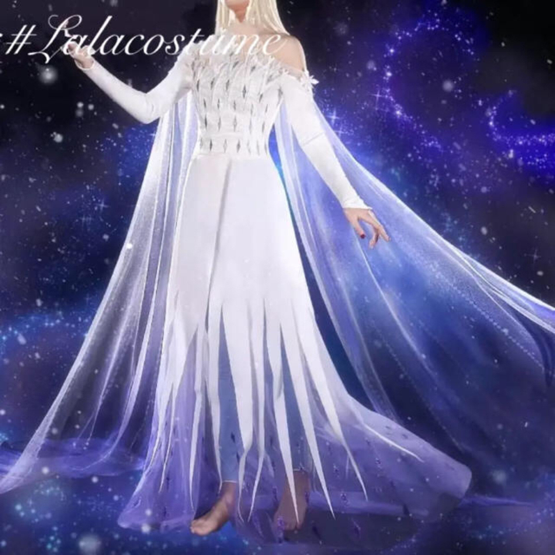 日本未発売✧︎ アナと雪の女王2 エルサ 精霊ドレス - 衣装