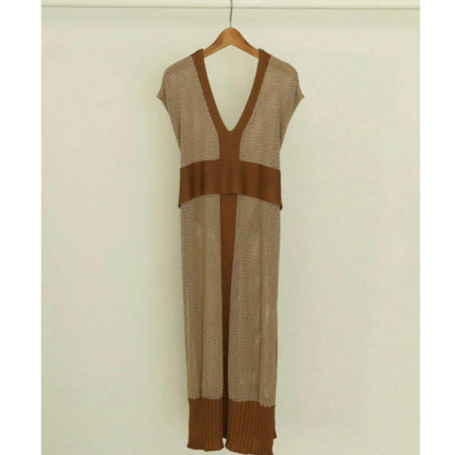 TODAYFUL(トゥデイフル)のTodayful mesh tie dress レディースのワンピース(ロングワンピース/マキシワンピース)の商品写真