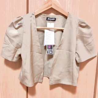 アナップ(ANAP)の☆新品!! ANAP ノーカラージャケット☆(ノーカラージャケット)