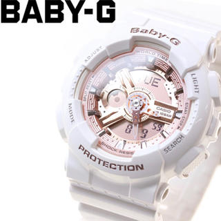 ベビージー(Baby-G)のBABY-G❤️腕時計 レディース ホワイト 白(腕時計)