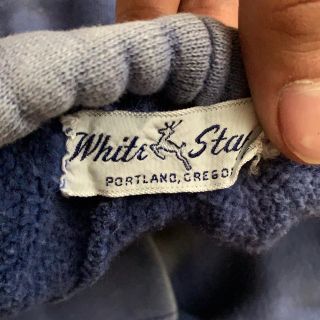 40s whitestag 後付けパーカー　ヴィンテージ