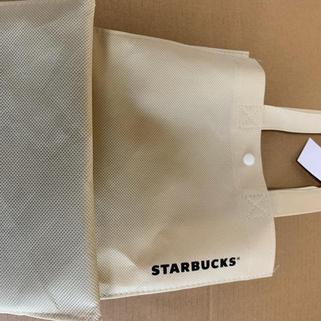 Starbucks Coffee(スターバックスコーヒー)のスターバックス　　エコバック　シワあり レディースのバッグ(エコバッグ)の商品写真