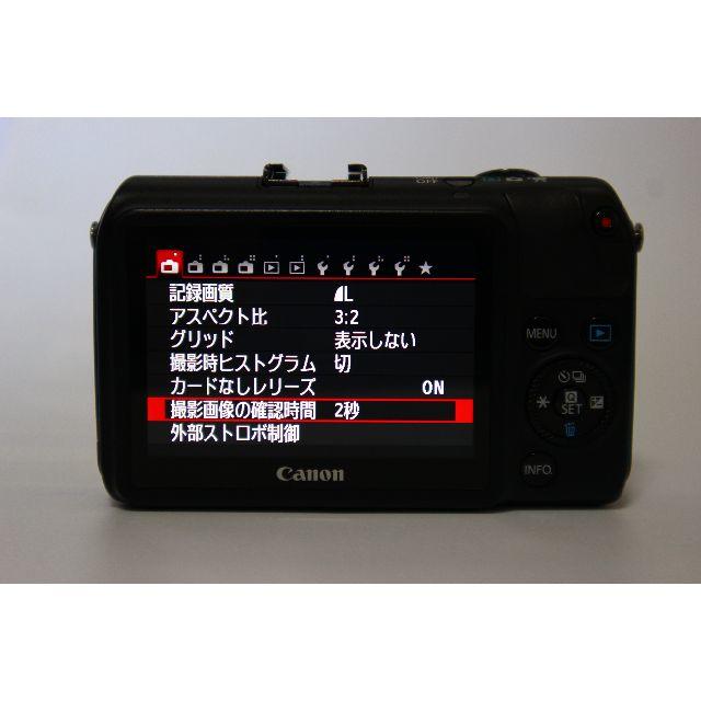 CANON EOS M ミラーレス一眼ボディ（ブラック） 1