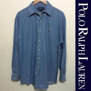 ポロラルフローレン(POLO RALPH LAUREN)のPOLO RALPH LAUREN デニムシャツ ラルフ ヴィンテージ 良好(シャツ)