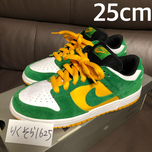 25cm NIKE DUNK LOW PRO SB BUCK ユーズド