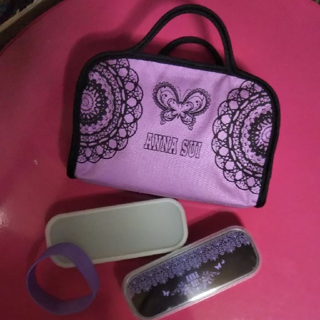 ANNA SUI(アナスイ)の専用です。ANNA SUIランチセット インテリア/住まい/日用品のキッチン/食器(弁当用品)の商品写真