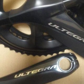 シマノ(SHIMANO)の美品！ 距離少なし！　アルテグラ FC-R8000 170mm 52/36T(パーツ)