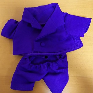 としぼん様専用プリモプエル☆ジャケットスーツ紫、青(ぬいぐるみ/人形)