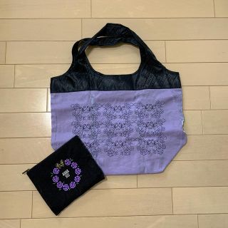 アナスイ(ANNA SUI)の【美品】アナスイ　エコバッグ　★ポーチ付(エコバッグ)