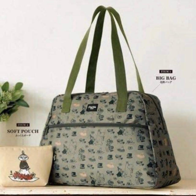 Moomin × marble SUD 大容量バッグ レディースのバッグ(ボストンバッグ)の商品写真