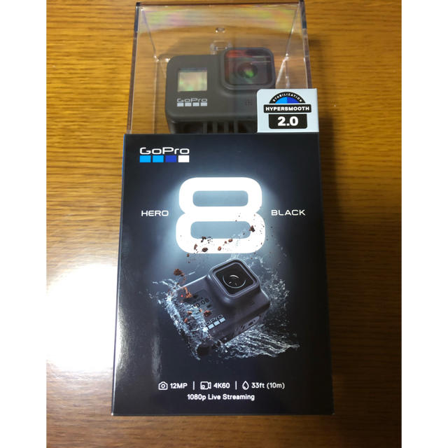 GoPro(ゴープロ)の国内正規品 Go Pro HERO8 BLACK CHDHX801FW スマホ/家電/カメラのカメラ(ビデオカメラ)の商品写真