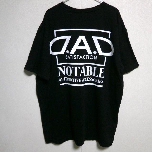 D.A.D　新品　５Ｌ　デー・アー・デー　黒Ｔ　ゴールド　ロゴ　半袖 メンズのトップス(Tシャツ/カットソー(半袖/袖なし))の商品写真