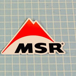 エムエスアール(MSR)のアウトドア　ステッカー　MSR(ステッカー)