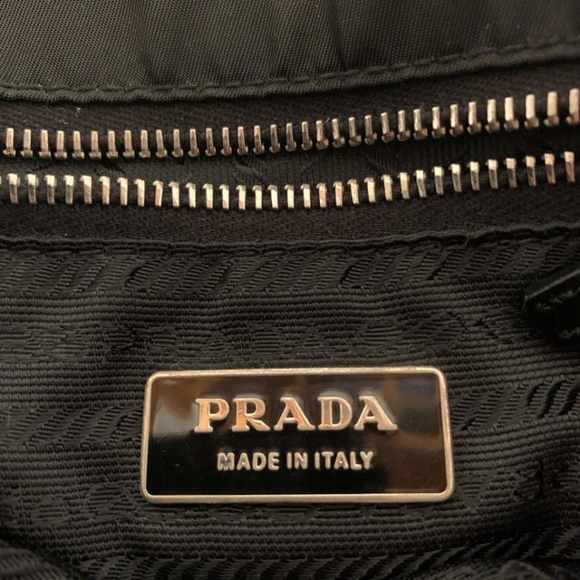 PRADA(プラダ)のPRADA トートバック　レディースナイロン×レザー レディースのバッグ(トートバッグ)の商品写真