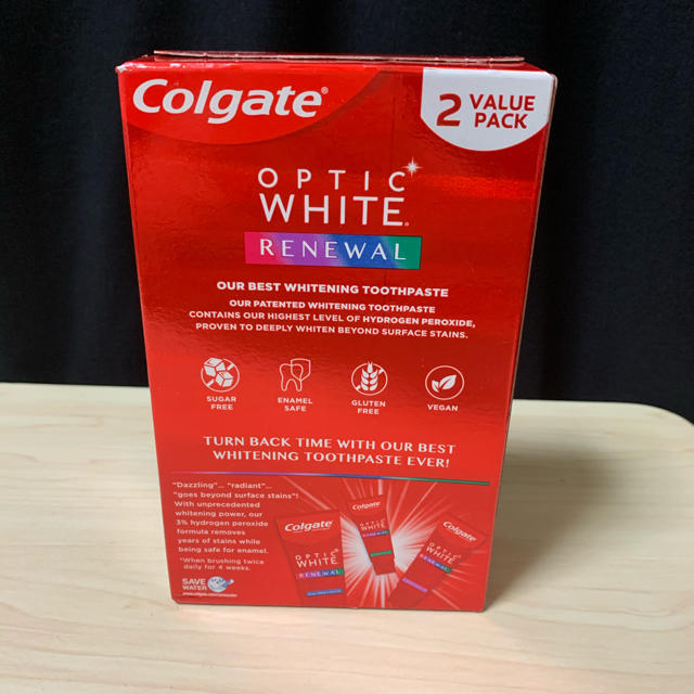 Colgate OPTIC WHITE RENEWAL リニューアル コスメ/美容のオーラルケア(歯磨き粉)の商品写真