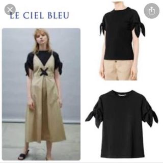 ルシェルブルー(LE CIEL BLEU)の☆週末限定20%OFF☆LE CIEL BLEU   ショルダーリボントップス(Tシャツ(半袖/袖なし))