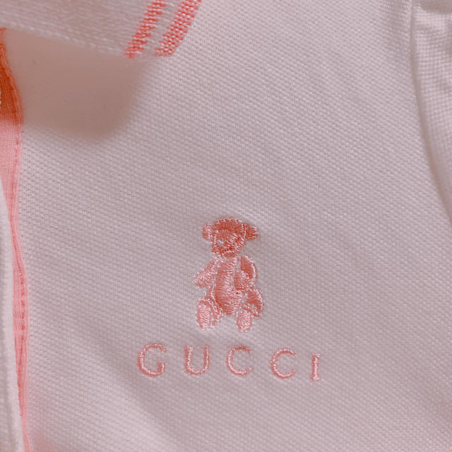 Gucci(グッチ)のグッチ　ポロシャツ　GUCCI  ベアー キッズ/ベビー/マタニティのベビー服(~85cm)(Ｔシャツ)の商品写真