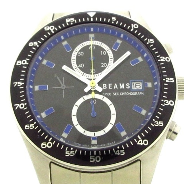 ビームス 腕時計 - 0610-S060621 メンズ 黒