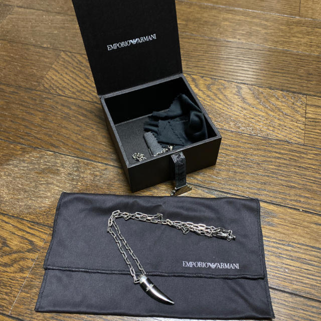 Emporio Armani(エンポリオアルマーニ)のエンポリオアルマーニ　ネックレス メンズのアクセサリー(ネックレス)の商品写真