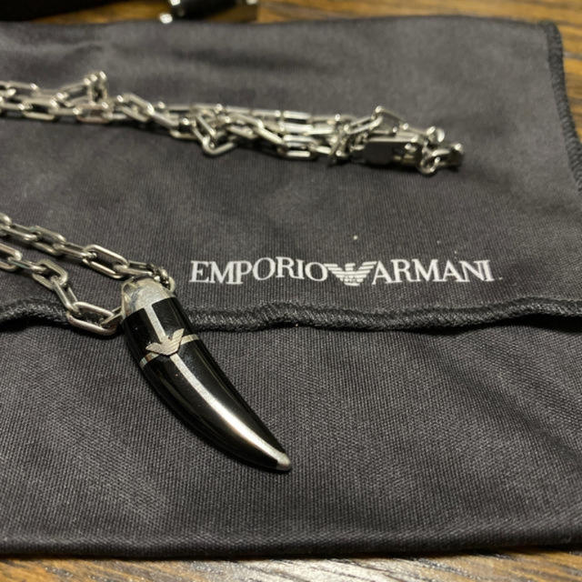 Emporio Armani(エンポリオアルマーニ)のエンポリオアルマーニ　ネックレス メンズのアクセサリー(ネックレス)の商品写真