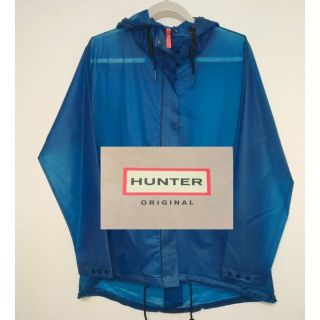 ハンター(HUNTER)のタグ付き　未使用　HUNTER　ハンター　レインコート 　オーシャンブルー(その他)