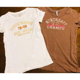 アバクロンビーアンドフィッチ(Abercrombie&Fitch)のアバクロTシャツ　2枚組(Tシャツ(半袖/袖なし))