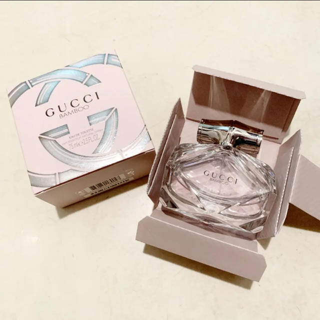 Gucci(グッチ)の新品未使用♡ グッチ バンブー オードトワレ  香水　75mL コスメ/美容の香水(香水(女性用))の商品写真