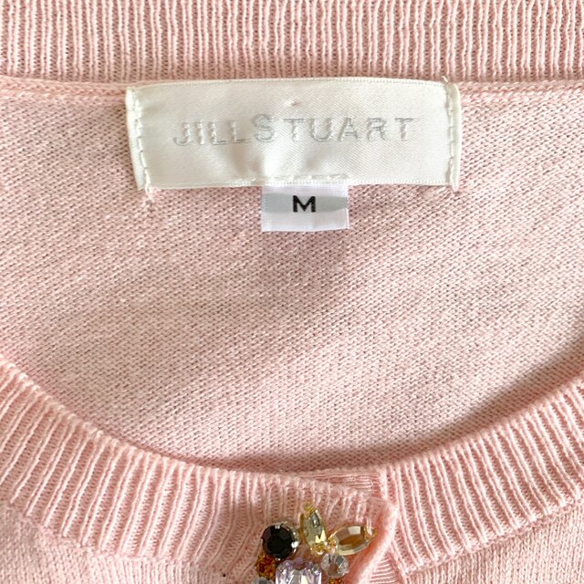 JILLSTUART(ジルスチュアート)のJILL STUART/ビジューカーディガン/Mサイズ レディースのトップス(カーディガン)の商品写真