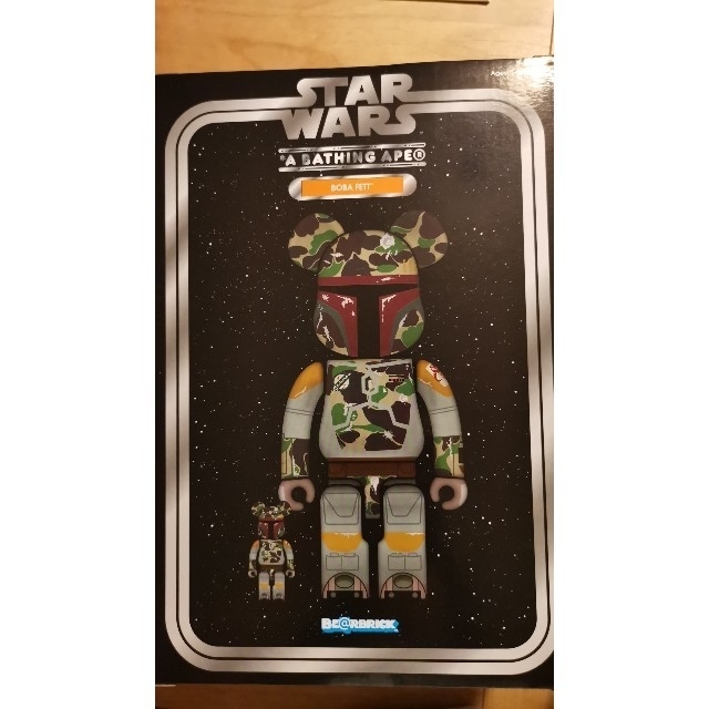 BE@RBRICK BAPE(R) BOBA FETT 100％ & 400％