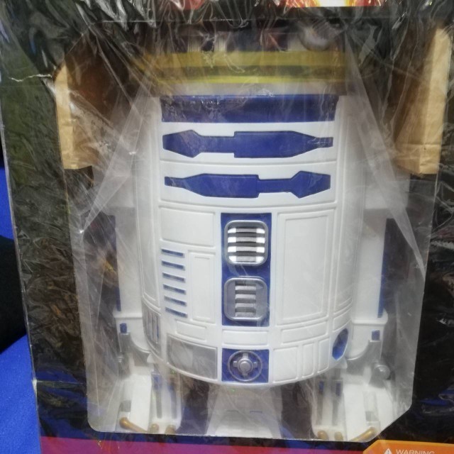 【廃盤未使用品】STARWARS R2ｰD2 WASTE BASKET ゴミ箱