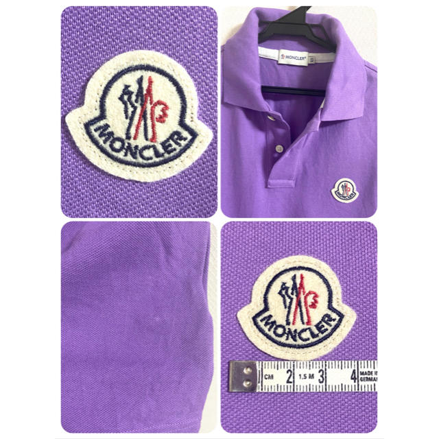 限定SALE低価】 MONCLER - ☆モンクレール☆メンズ ロゴポロシャツ XS