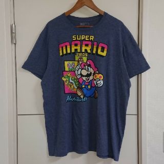 ニンテンドウ(任天堂)のNintendo スーパーマリオブラザーズ Tシャツ ゲームキャラ古着(Tシャツ/カットソー(半袖/袖なし))