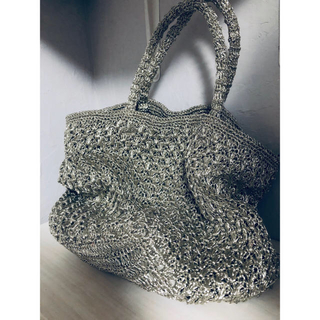 トゥモローランド(TOMORROWLAND)のﾄｩﾓﾛｰﾗﾝﾄﾞ silver bag(トートバッグ)