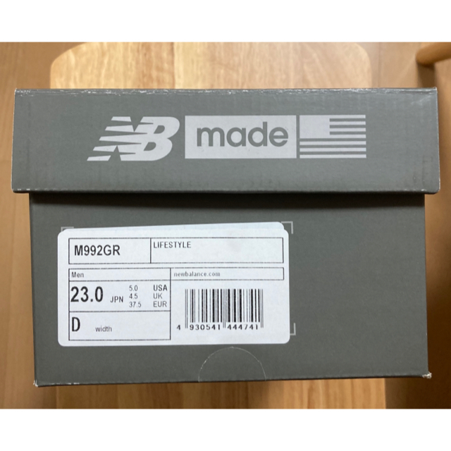 New Balance(ニューバランス)の23cm New Balance M992GR レディースの靴/シューズ(スニーカー)の商品写真