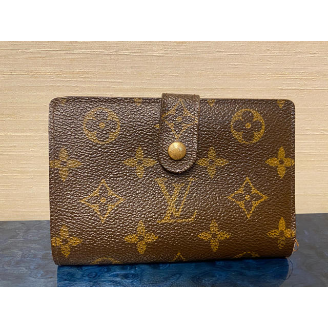 ファッション小物LOUIS VUITTON ガマ口財布　モノグラム