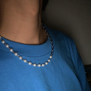 キャピタル(KAPITAL)のパールネックレス　pearl   necklace(ネックレス)