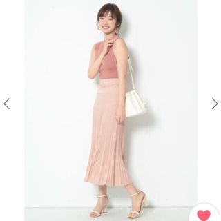 ジャスグリッティー(JUSGLITTY)の3%クーポン中！新品Mystrada ニットアップワンピ36(ロングワンピース/マキシワンピース)