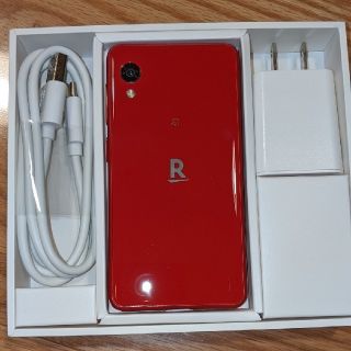 ラクテン(Rakuten)のRakuten Mini 楽天ミニ　クリムゾンレッド(スマートフォン本体)