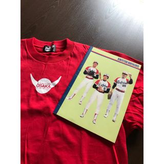 大阪近鉄バファローズ Tシャツ+ノートセット(スポーツ選手)