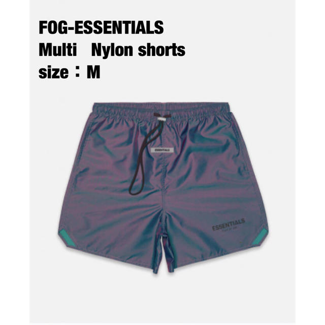 FEAR OF GOD(フィアオブゴッド)の【新品】2020新作 fog  ESSENTIALS nylon shorts メンズのパンツ(ショートパンツ)の商品写真