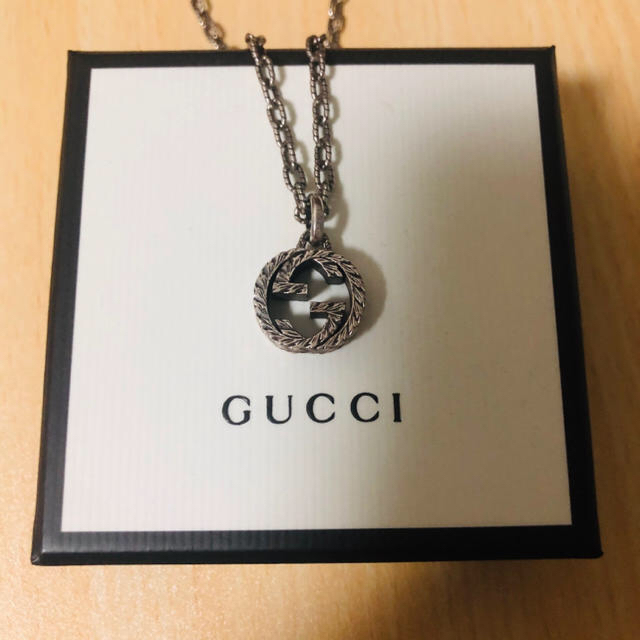 Gucci(グッチ)のグッチネックレス　インターロッキングG ペンダント  メンズのアクセサリー(ネックレス)の商品写真