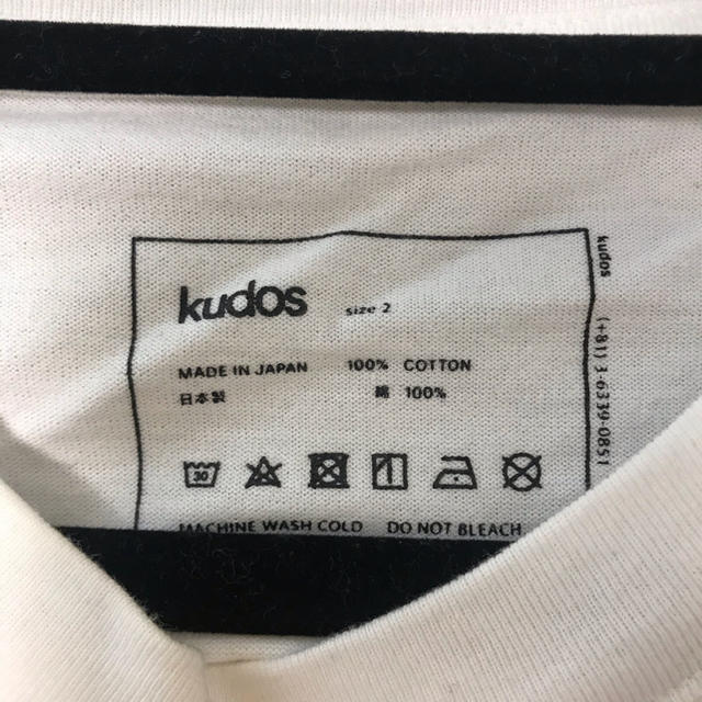 JOHN LAWRENCE SULLIVAN(ジョンローレンスサリバン)のkudos Tシャツ メンズのトップス(Tシャツ/カットソー(半袖/袖なし))の商品写真