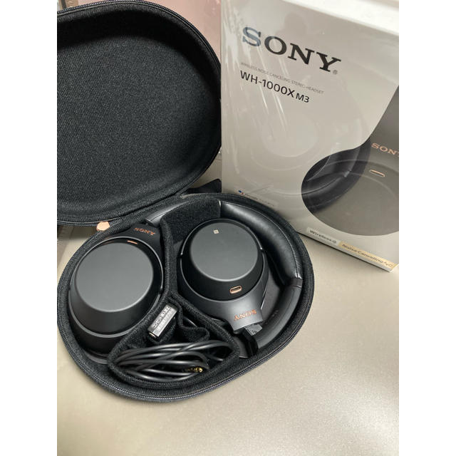 SONY　WH1000XM3　ヘッドホン　ノイズキャンセリング　ワイヤレス