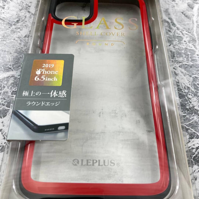 新品　未使用　iPhone 11 pro Max スマホケース　クリアケース　赤 スマホ/家電/カメラのスマホアクセサリー(iPhoneケース)の商品写真