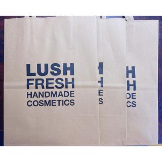 ラッシュ(LUSH)のLUSH ショッパー/ショップ袋 3枚セット(ショップ袋)