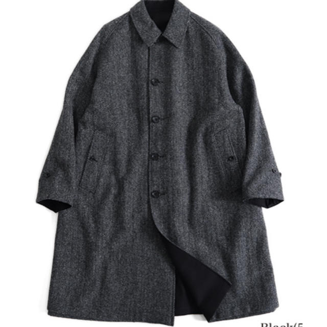 ANATOMICA SINGLE RAGLAN Ⅱ シングルラグランコート メンズのジャケット/アウター(ステンカラーコート)の商品写真