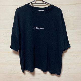 未使用 Tシャツ 黒 ゆったり(Tシャツ(半袖/袖なし))